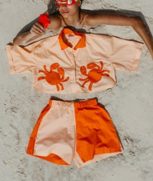 Yakaa Fupi 2 Piece Set M/L Peach